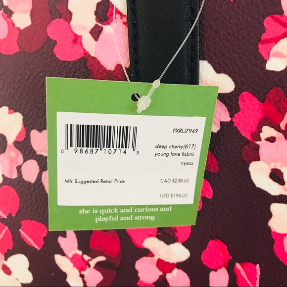 Kate spade deep cherry young lane Nyssa kate spade - Picture 5 of 8
